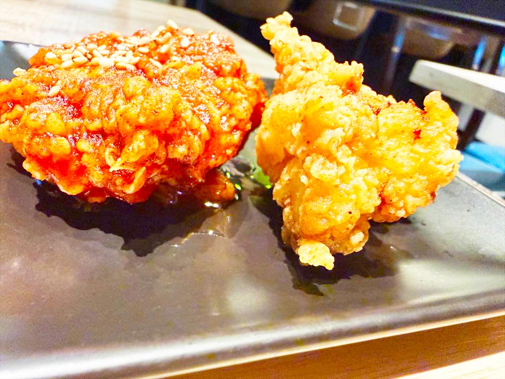韓国フライドチキンとヤンニョムチキン