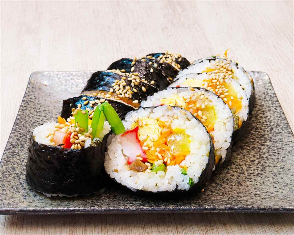 韓TARASHIのUber Eatsで注文できるキンパ